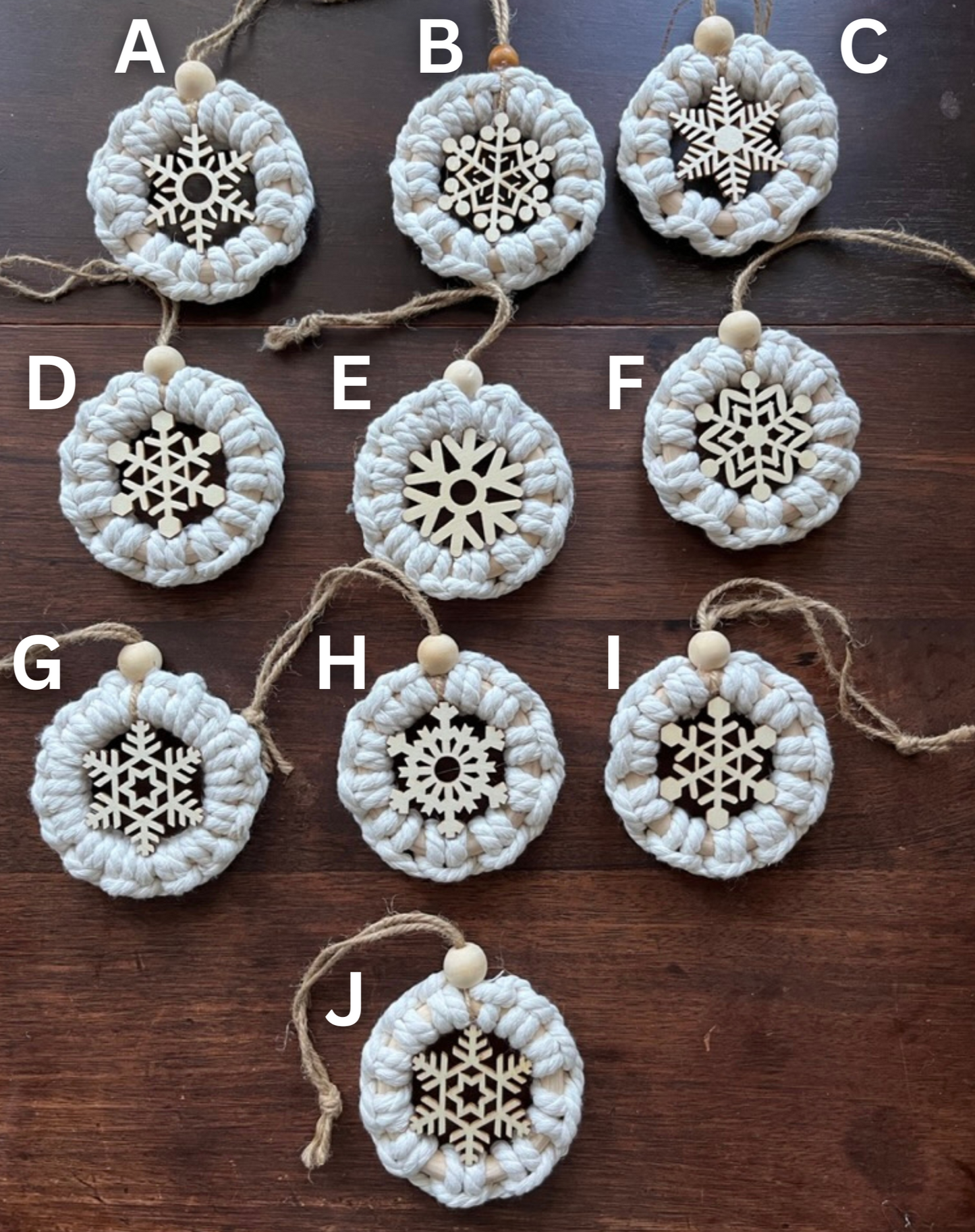 Macrame Ornament Bundle
