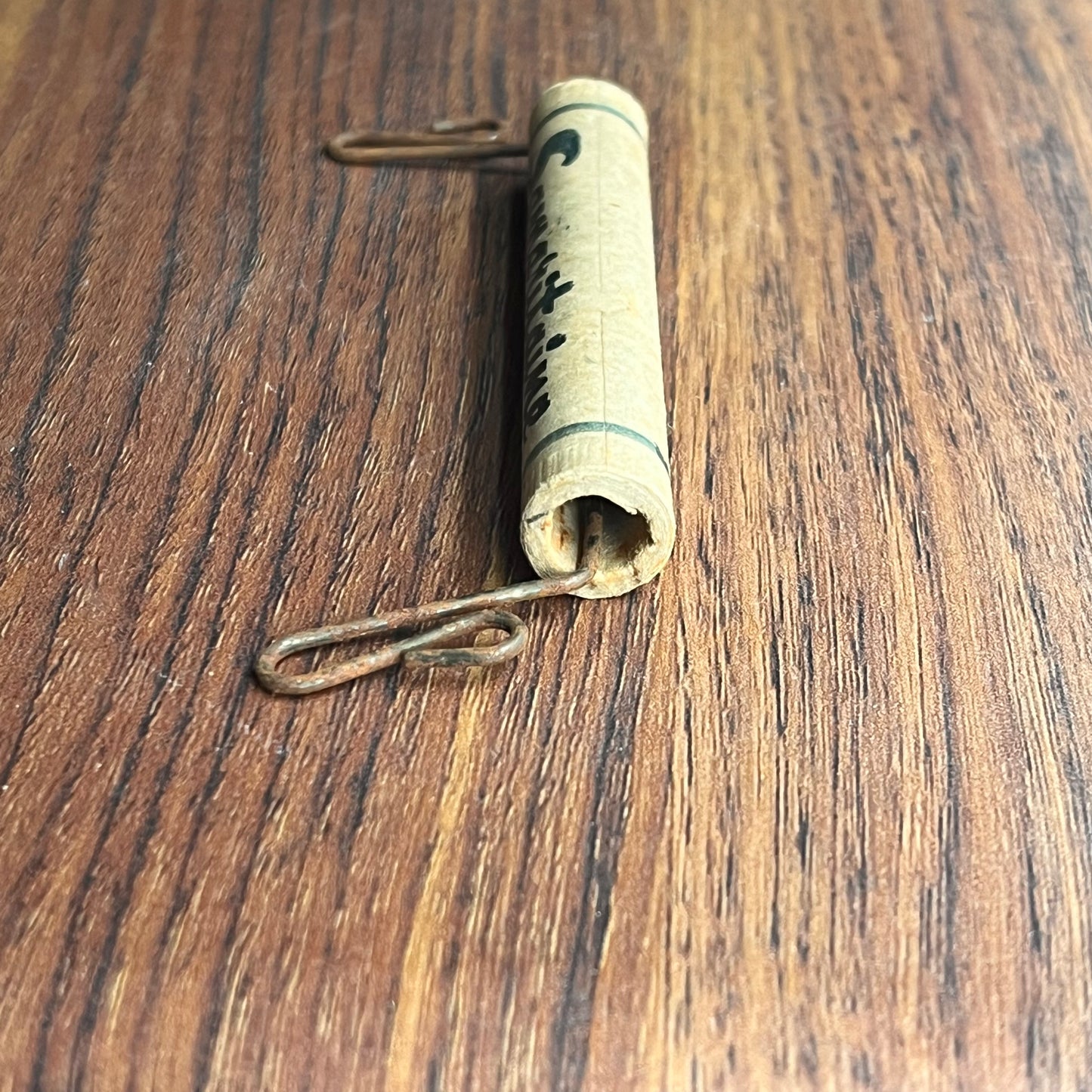 Vintage French Parcel Handle - "Samaritaine"