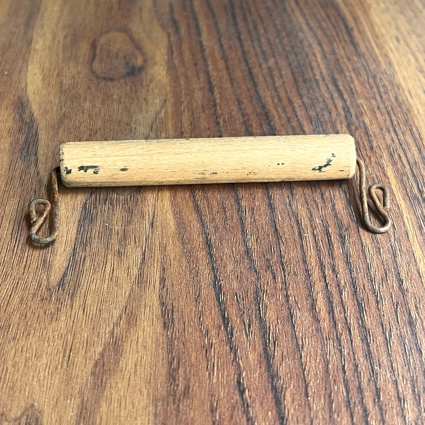 Vintage French Parcel Wood Handle - "Samaritaine"