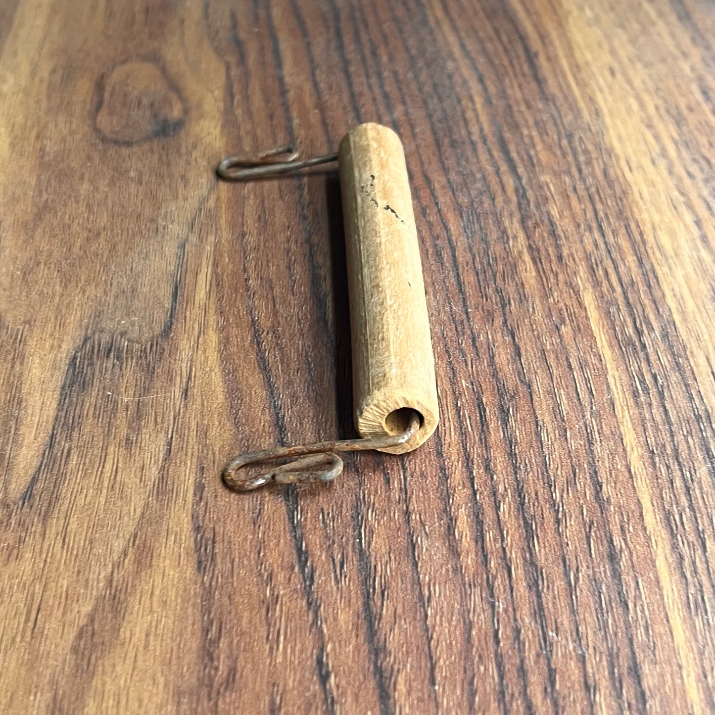 Vintage French Parcel Wood Handle - "Samaritaine"