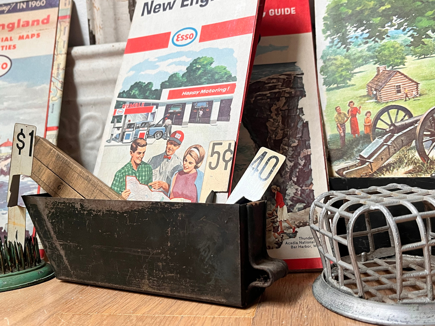 Small Vintage Metal Drawers