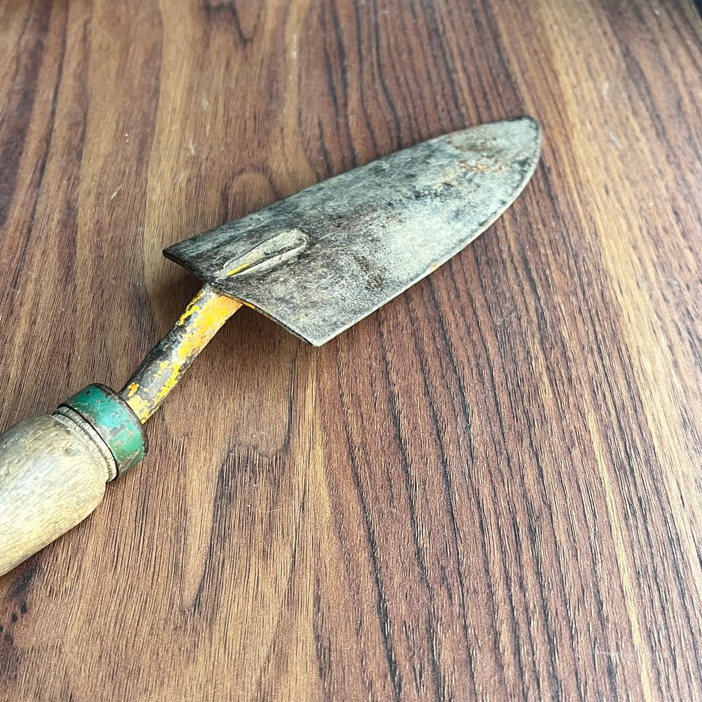 Vintage Garden Tools with Wooden Handles