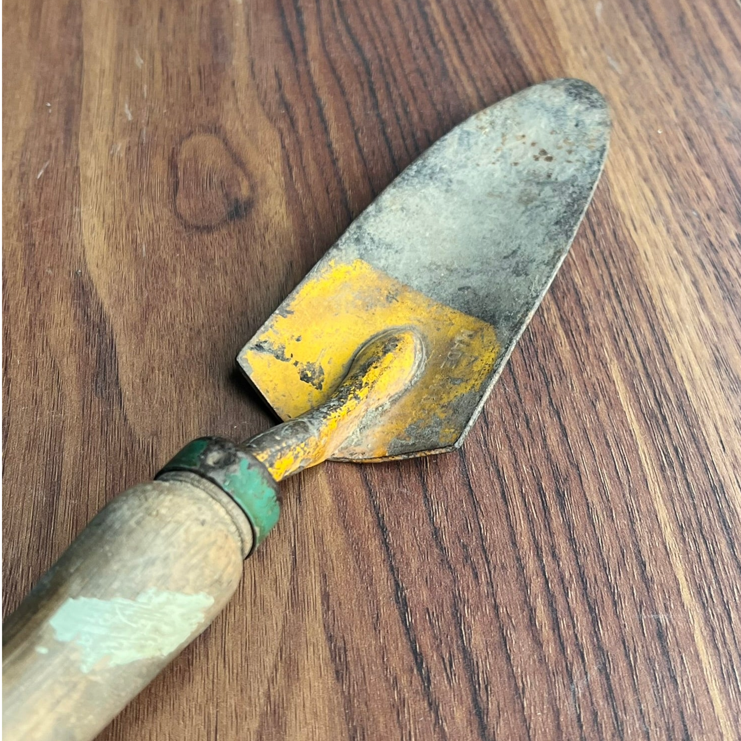 Vintage Garden Tools with Wooden Handles