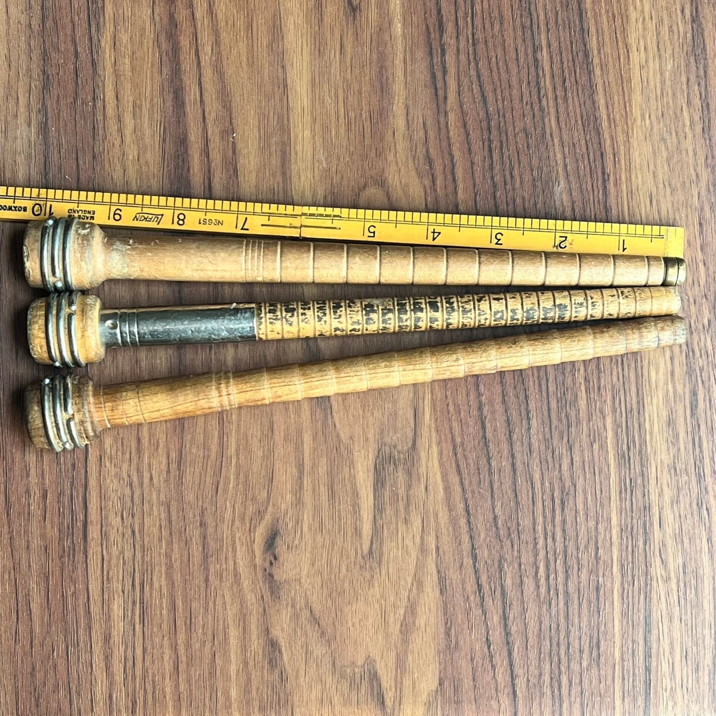 Vintage Wood/Metal Spindles