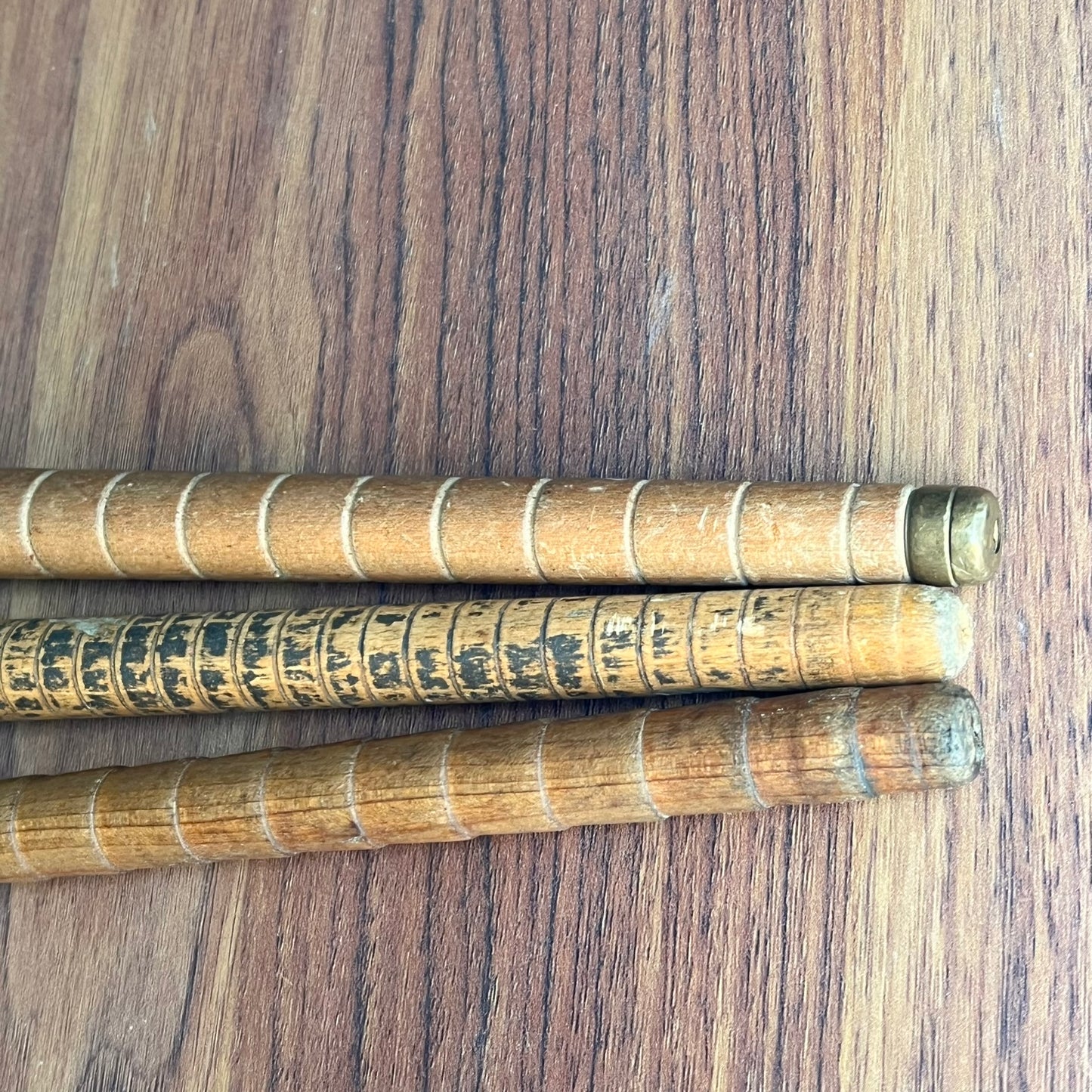 Vintage Wood/Metal Spindles