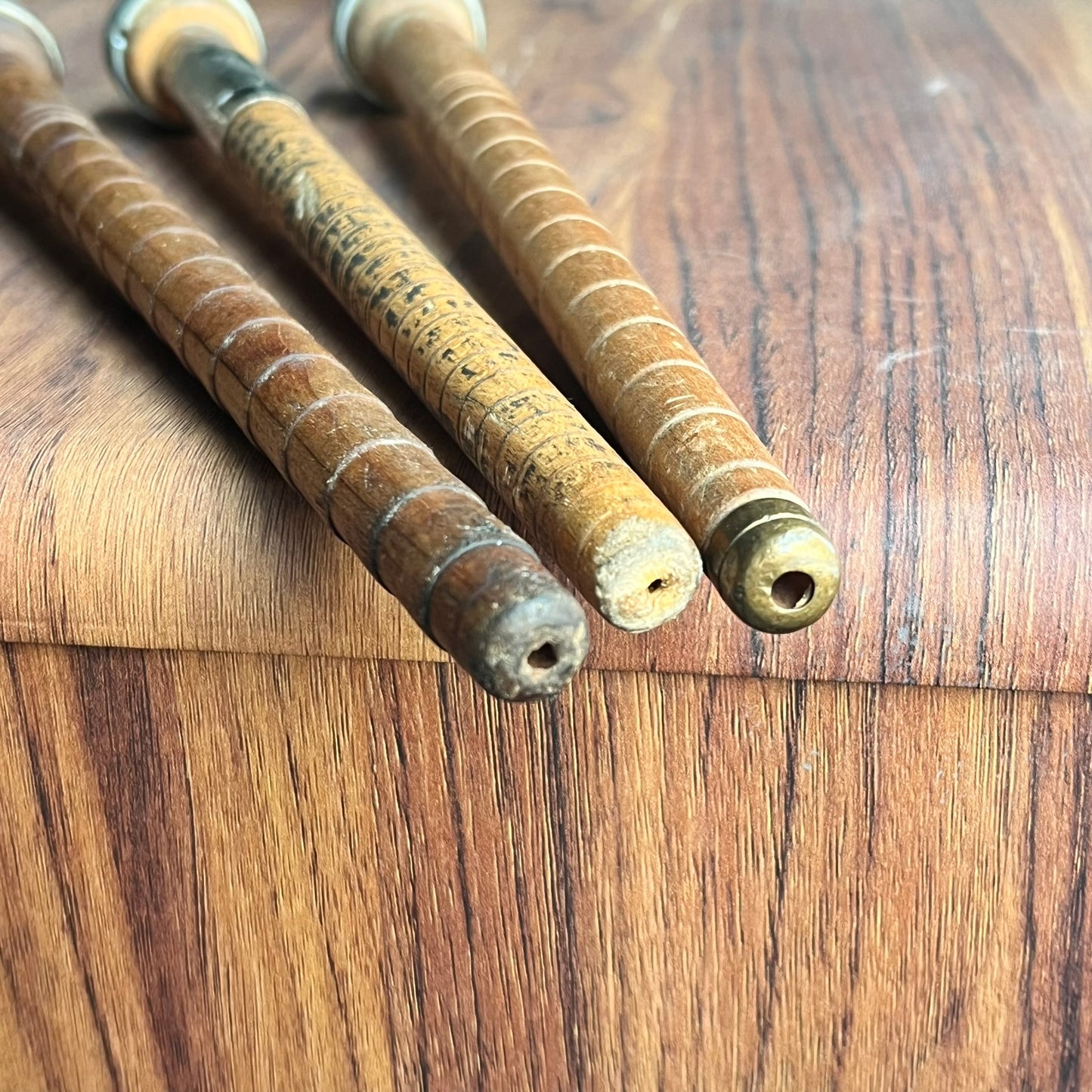 Vintage Wood/Metal Spindles