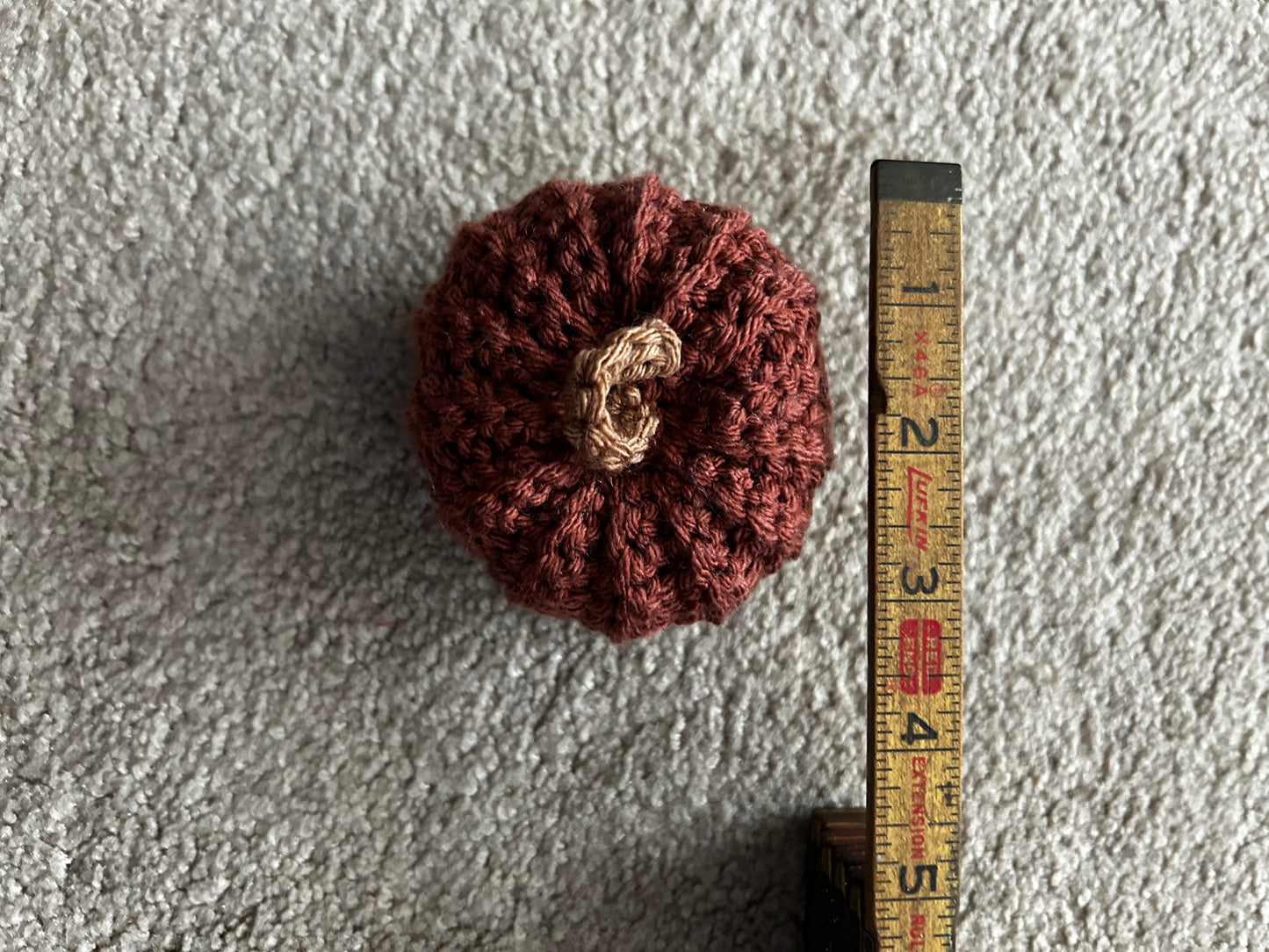 Handmade Crochet Pumpkins