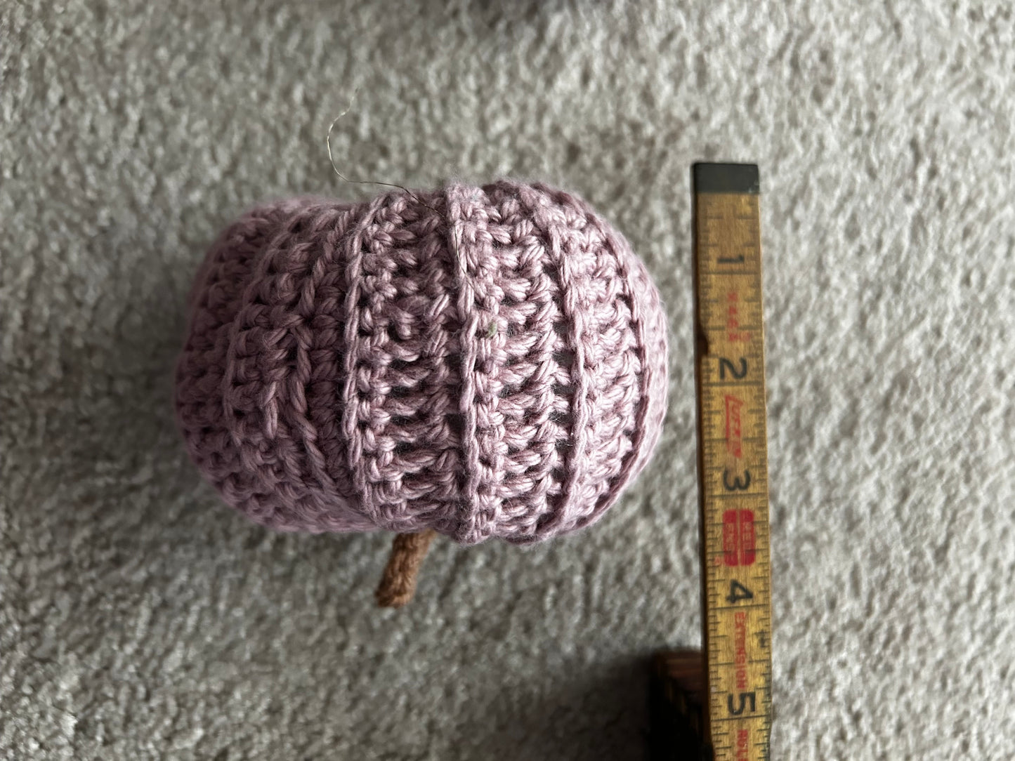 Handmade Crochet Pumpkins