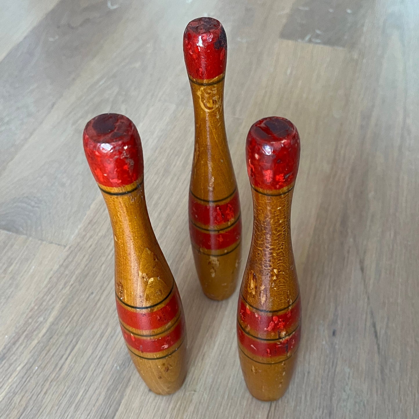 Vintage Wooden Skittles | Bowling Pins