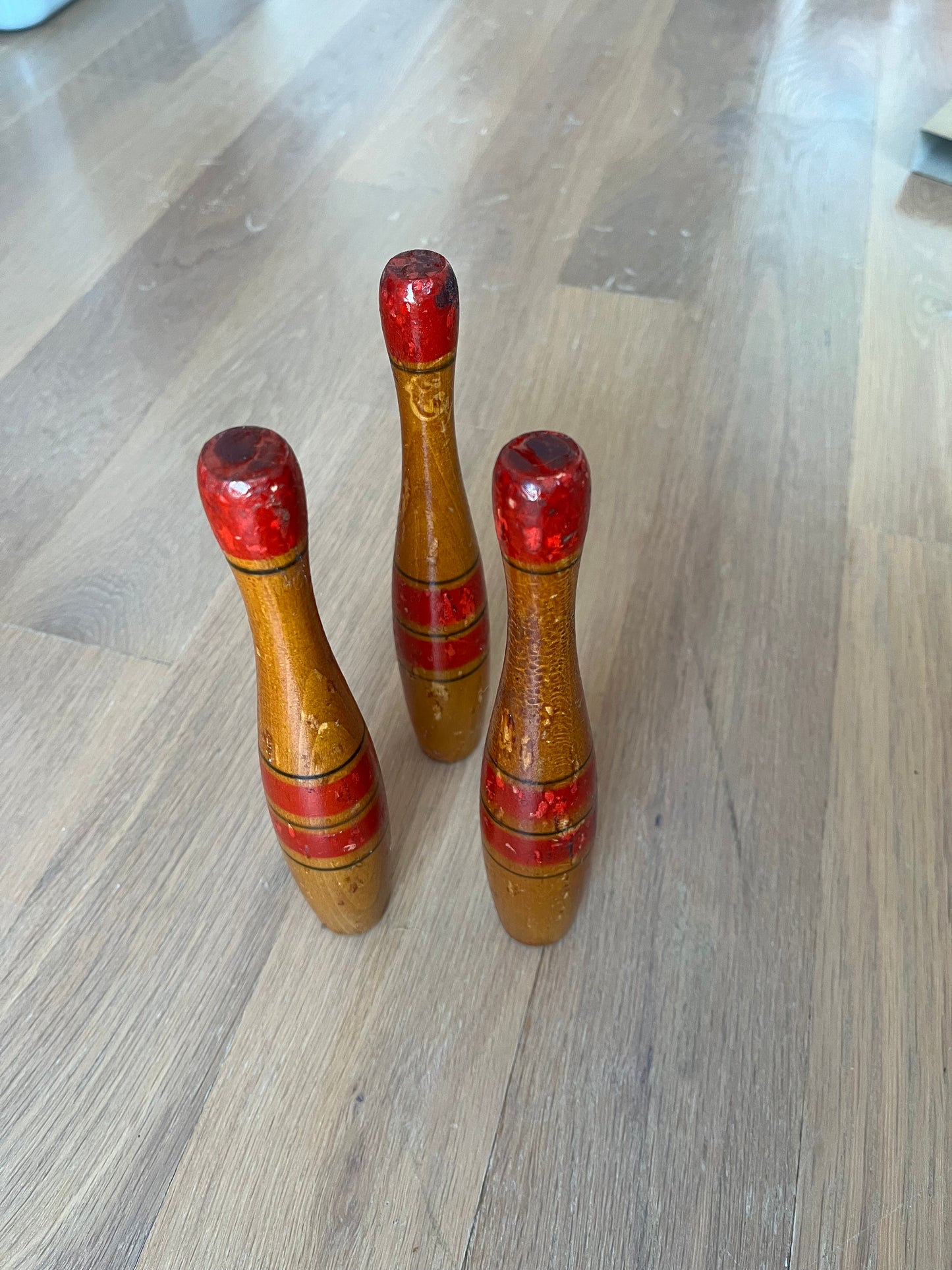 Vintage Wooden Skittles | Bowling Pins