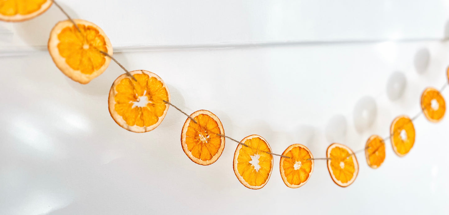 Handmade Dried Citrus Garland