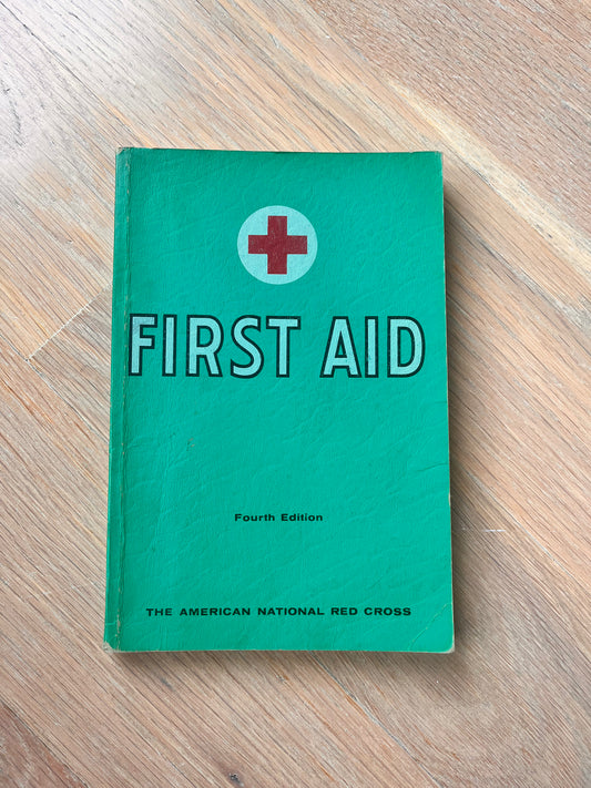 Vintage The American National Red Cross First Aid Book - Fourth Edition