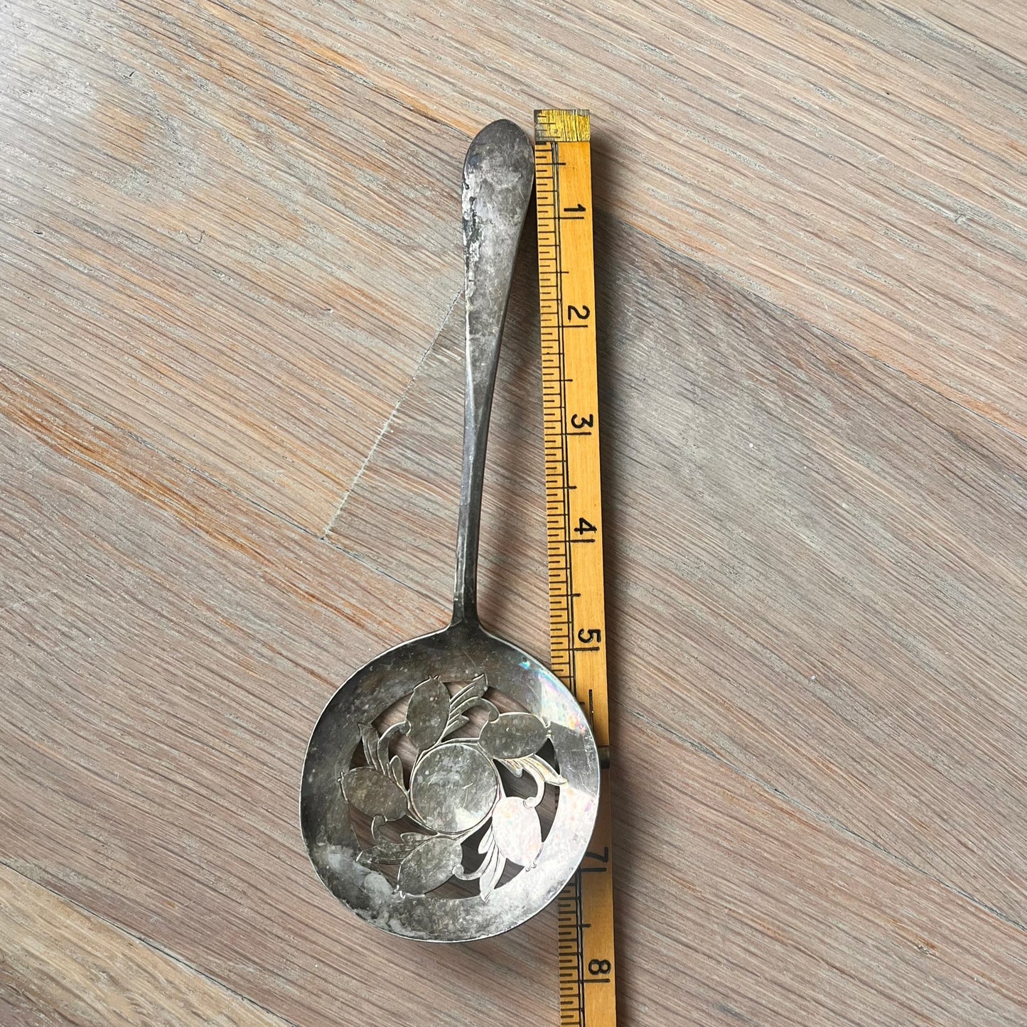 Vintage Silver Plate William Rogers Tomato Spoon