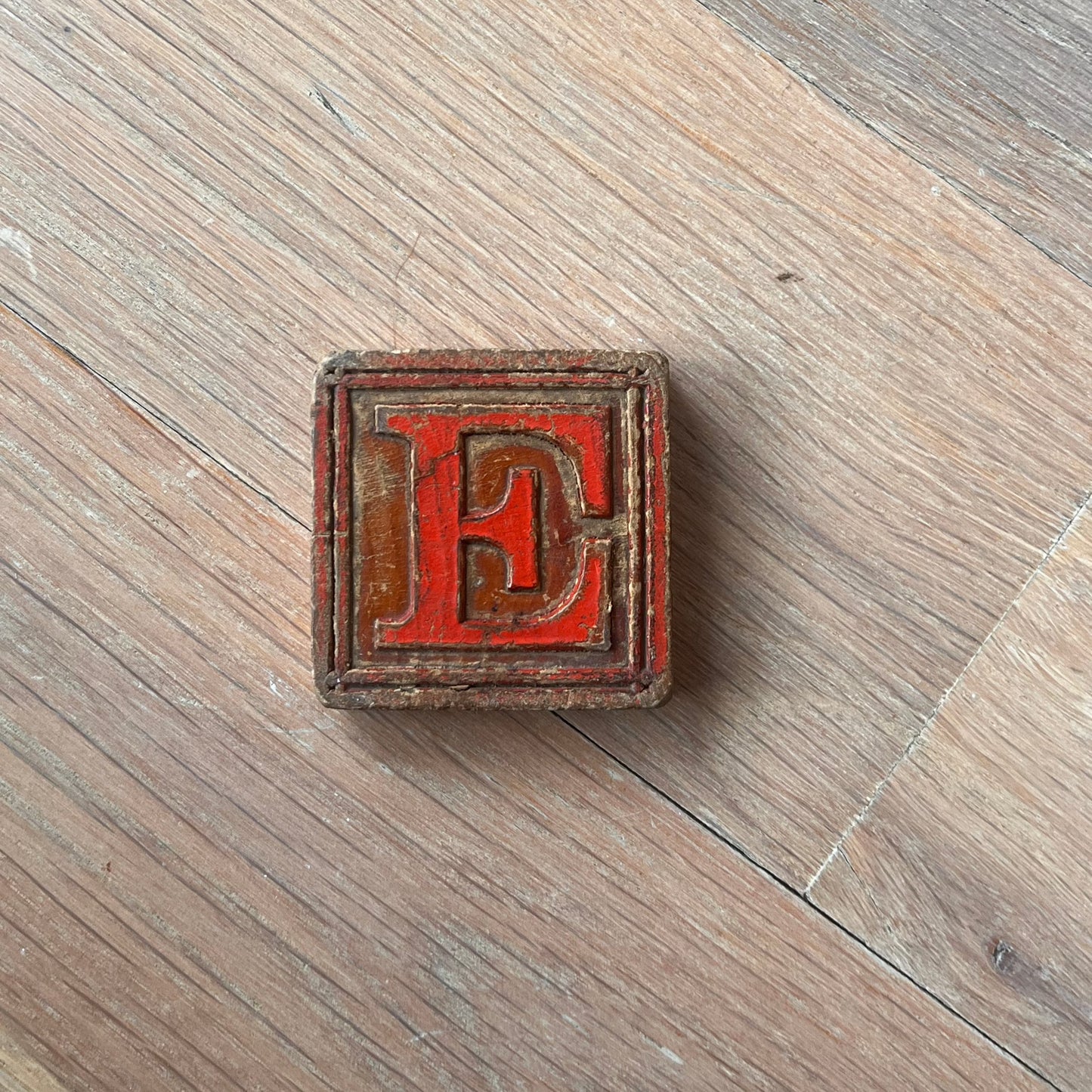 Antique Childrens Letter Blocks