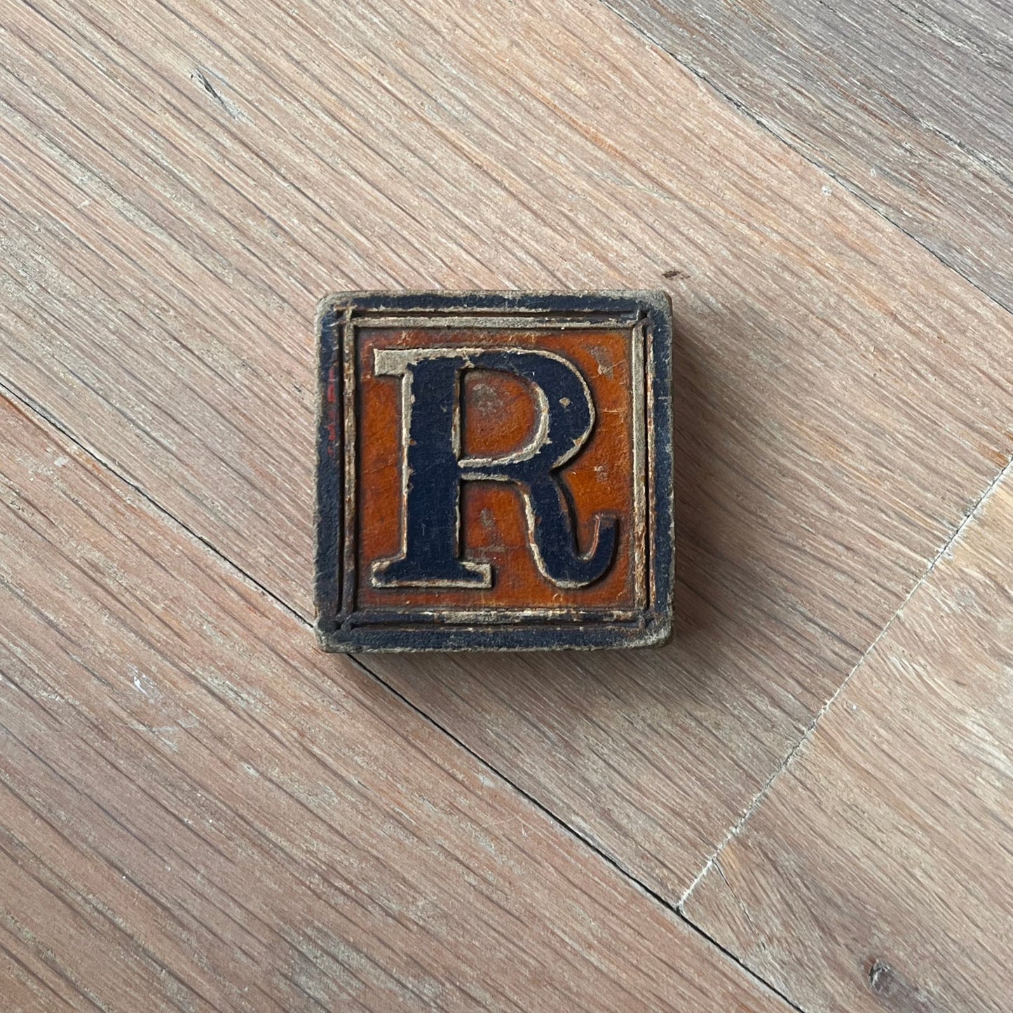 Antique Childrens Letter Blocks