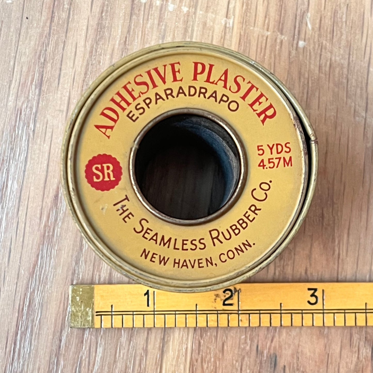 Vintage ADHESIVE PLASTER The Seamless Rubber Co. Roll