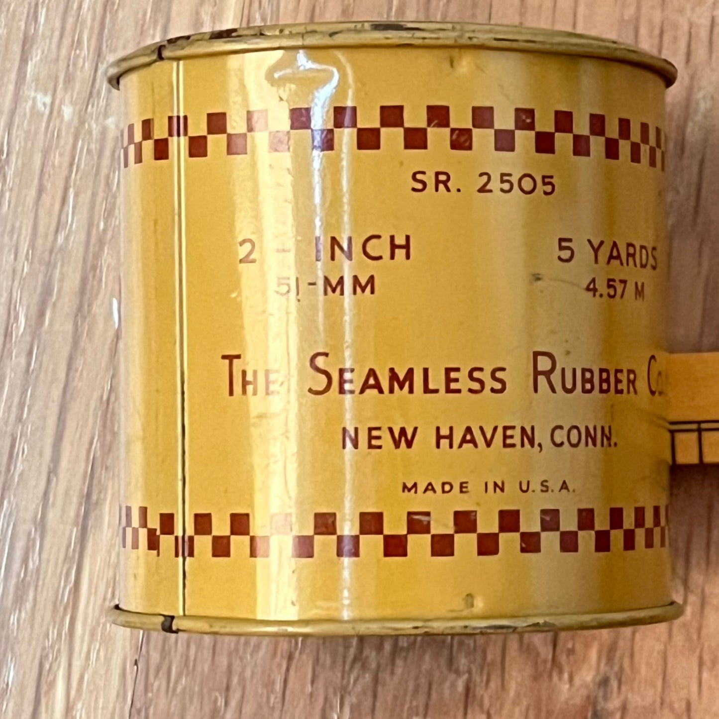 Vintage ADHESIVE PLASTER The Seamless Rubber Co. Roll