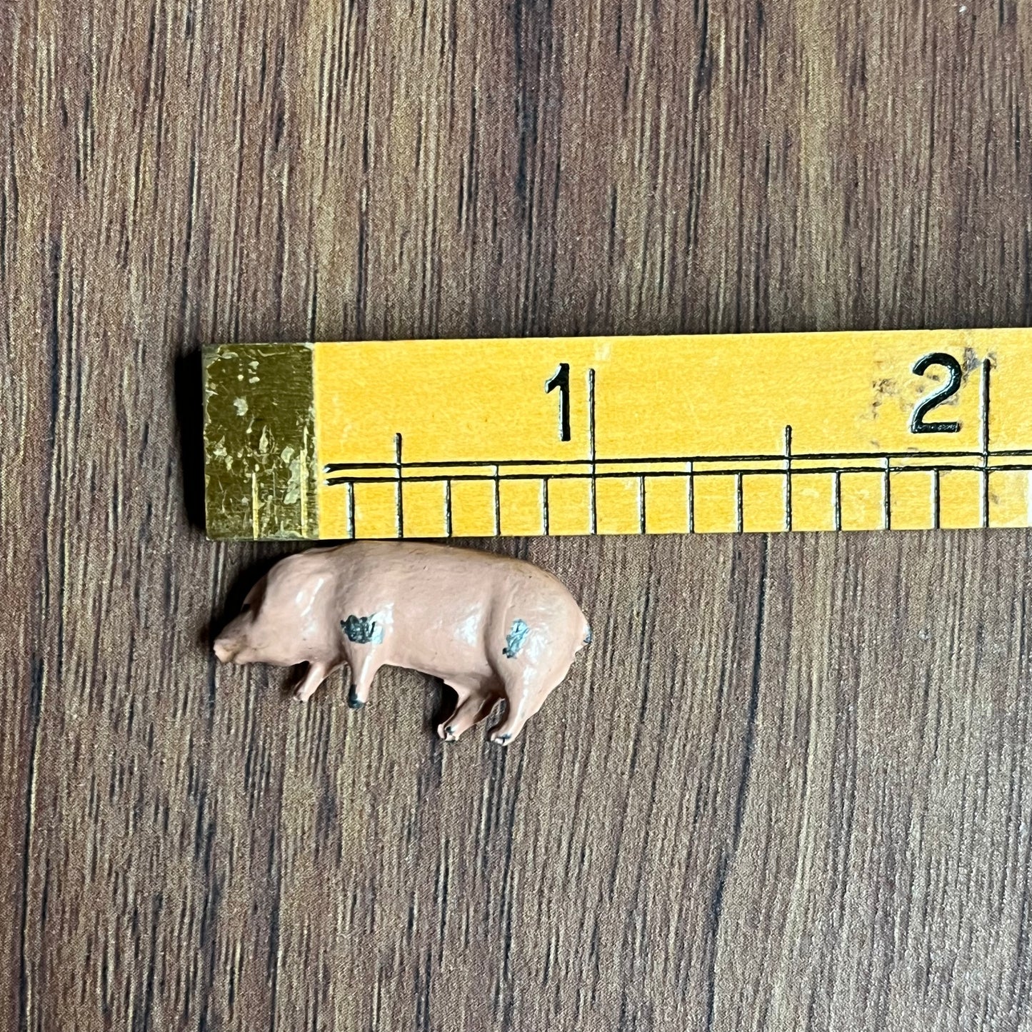 Vintage Lead Animal - Pig. No markings.