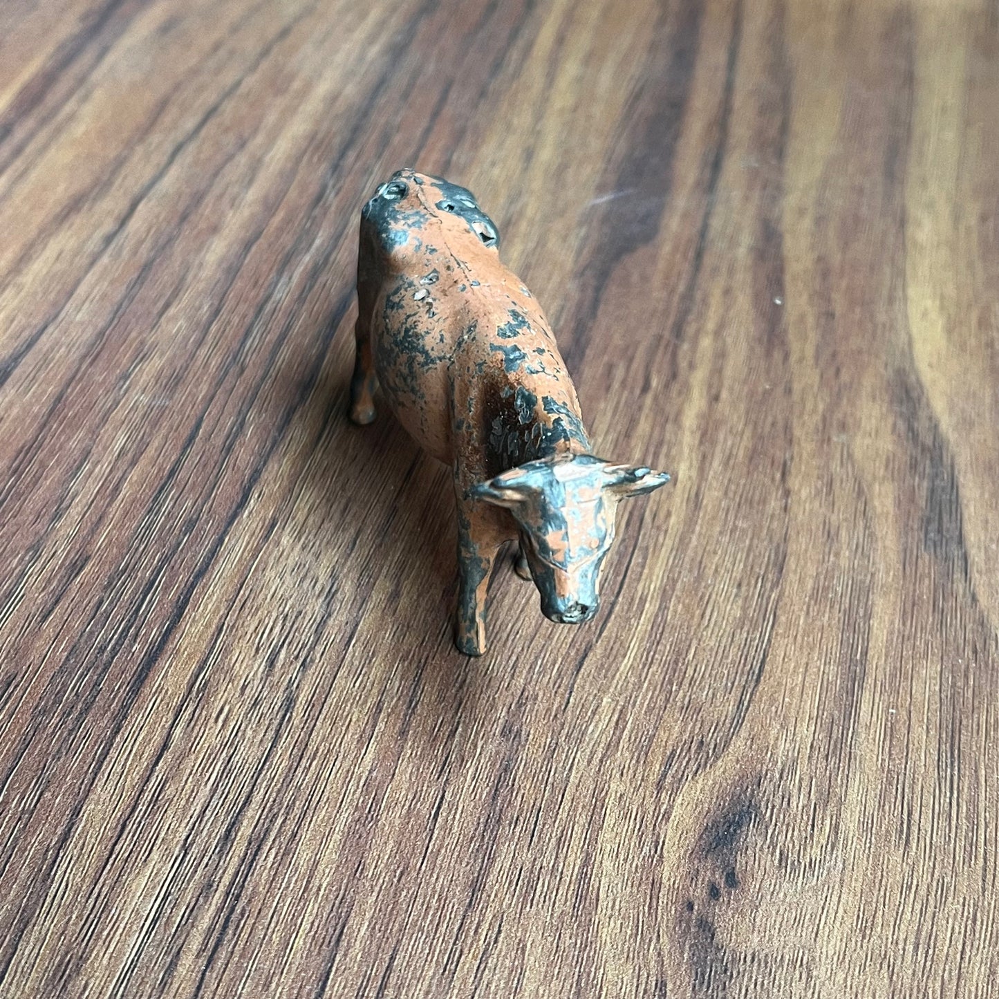 Vintage Lead Animal - Bull. No markings.