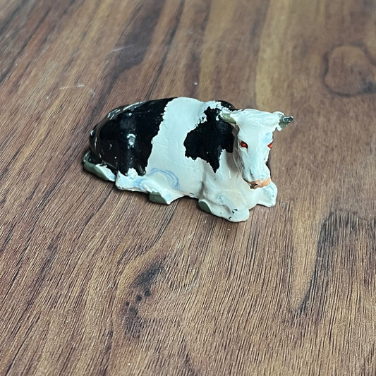 Vintage Made in England Lead Animal - Cow.