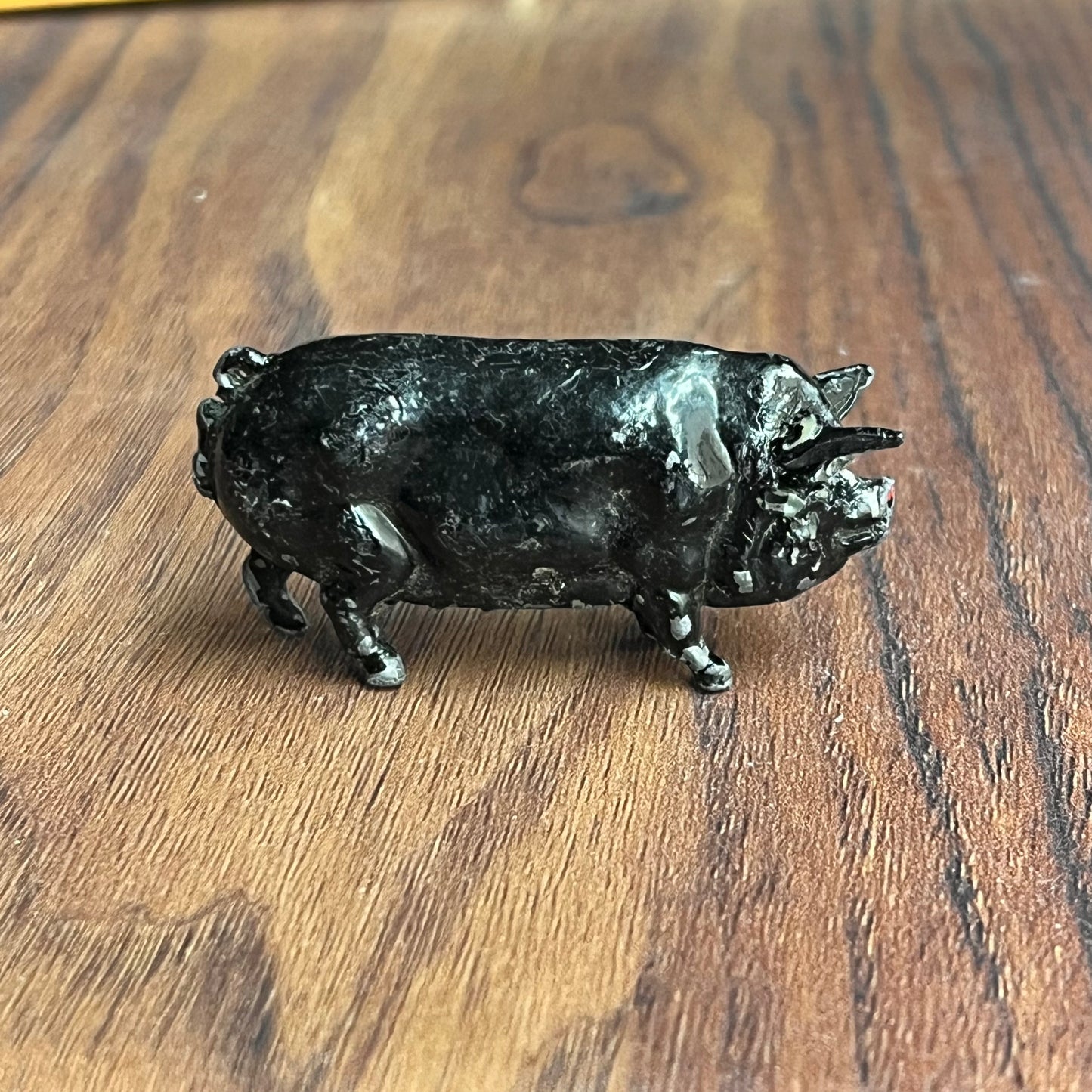 Vintage Made in England Lead Animal - Pig