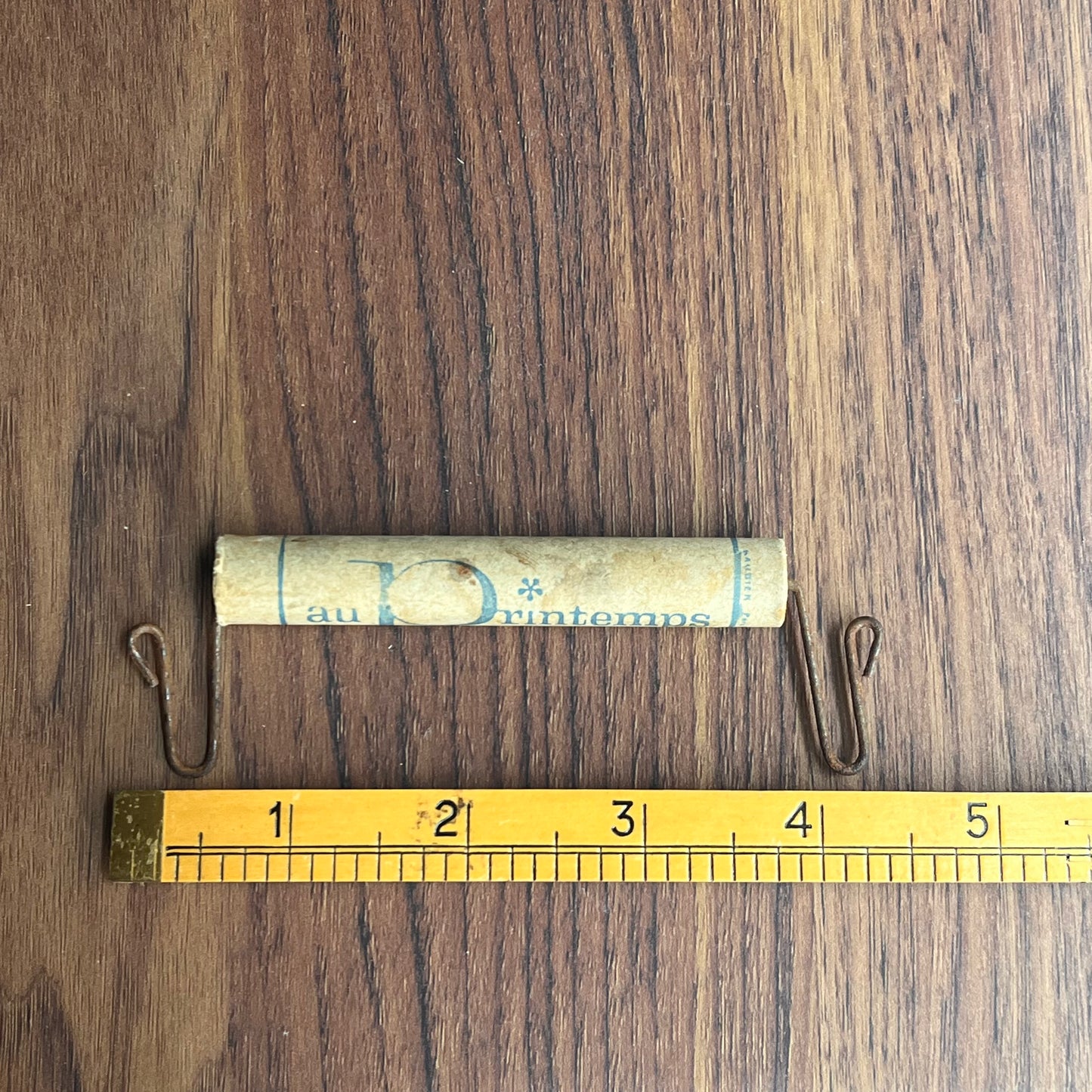 Vintage French Parcel Handle - "au Printemps Paris"