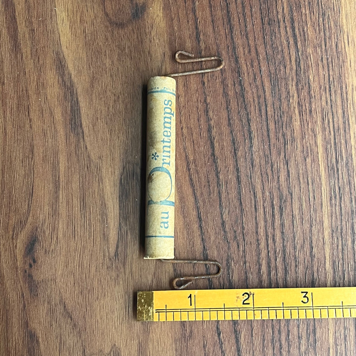 Vintage French Parcel Handle - "au Printemps Paris"