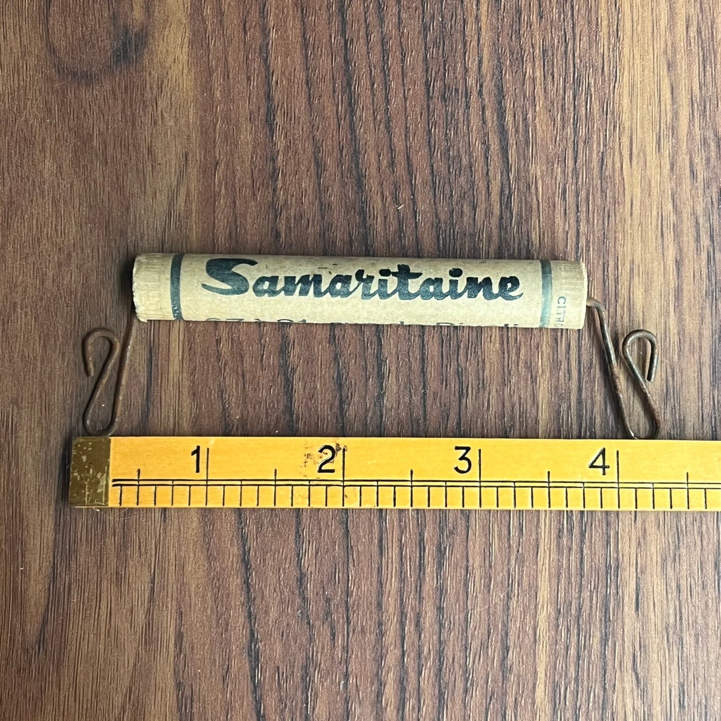 Vintage French Parcel Handle - "Samaritaine"