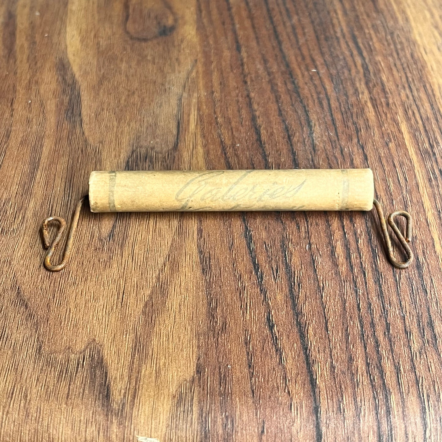 Vintage French Parcel Handle - "Galeries"