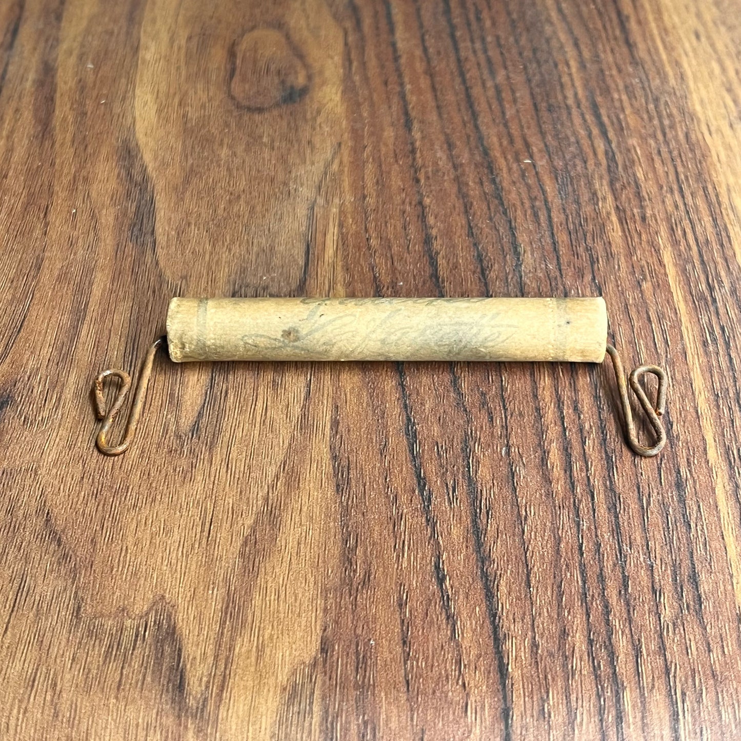 Vintage French Parcel Handle - "Galeries"