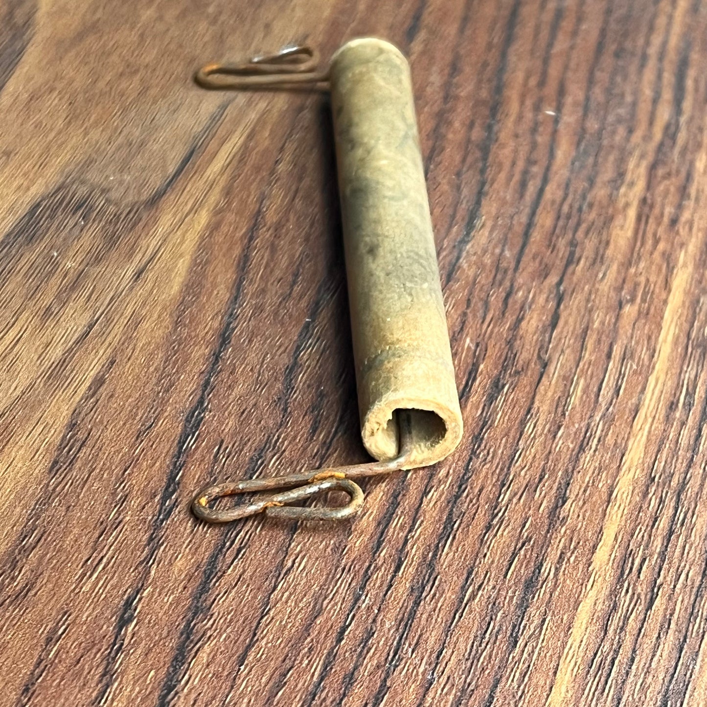 Vintage French Parcel Handle - "Galeries"