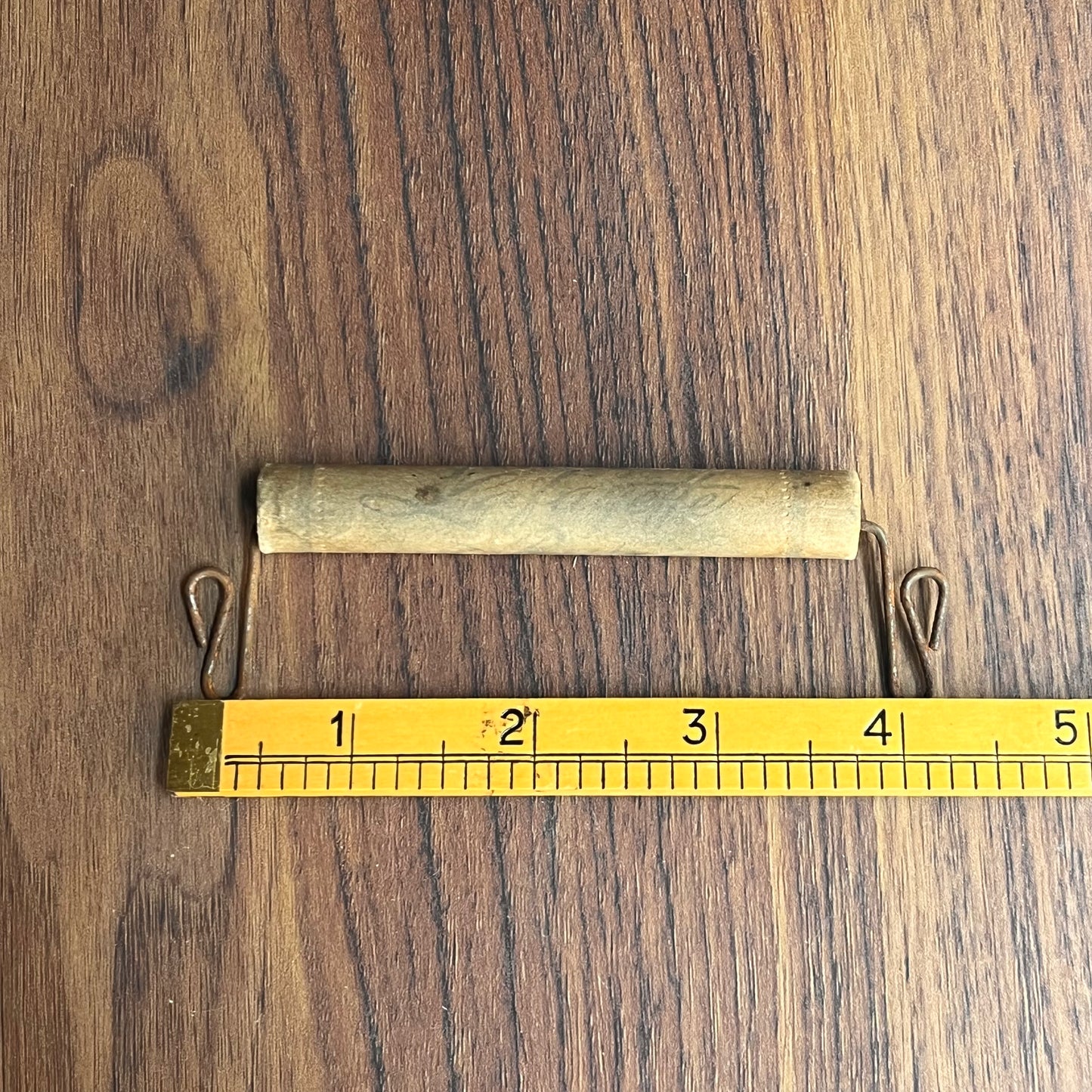 Vintage French Parcel Handle - "Galeries"