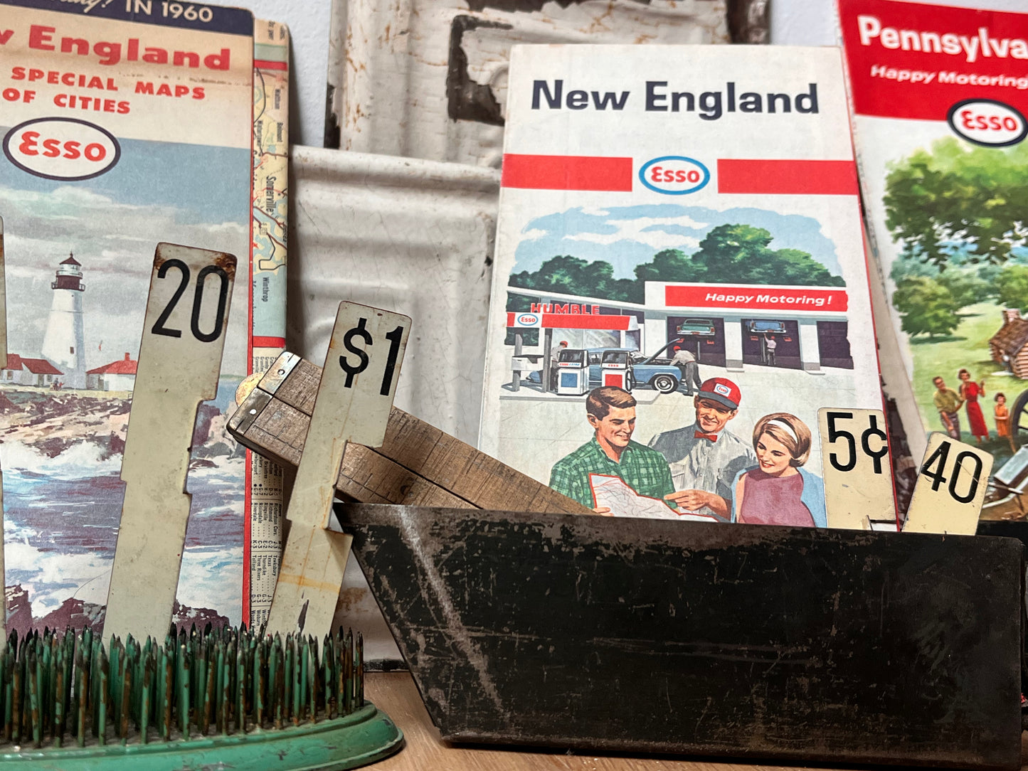 Small Vintage Metal Drawers